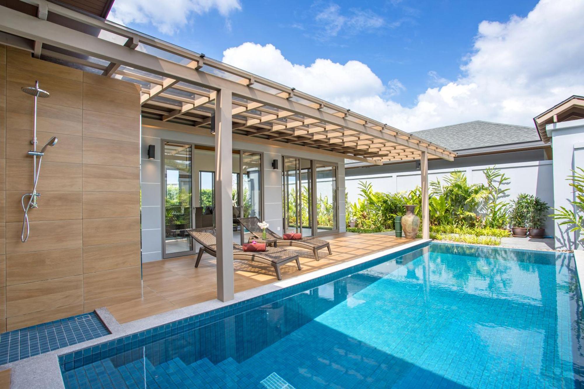 Luxury 2Br Villa Dalaa 3, Private Eco Pool, Gated Residence, Kamala Beach Exterior photo